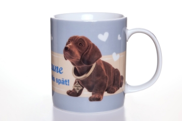 Original Wackeldackel 29 cm mit Zertifikat und Kaffeetasse