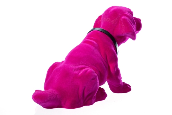 Wackeldackel pink 29 cm - mit Echtheits-Zertifikat