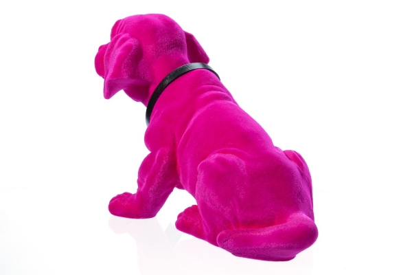 Wackeldackel pink 29 cm - mit Echtheits-Zertifikat